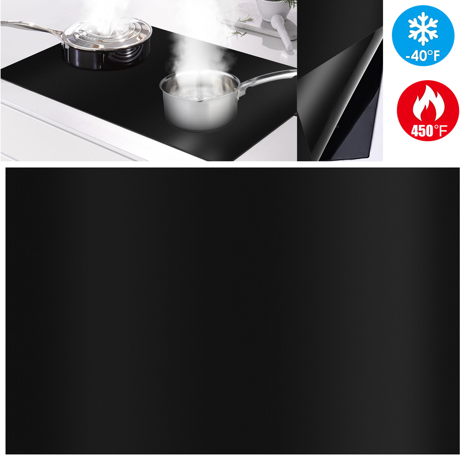Commercial Kitchen Induction - Induction Hob Protector Mat Silicone Cooker