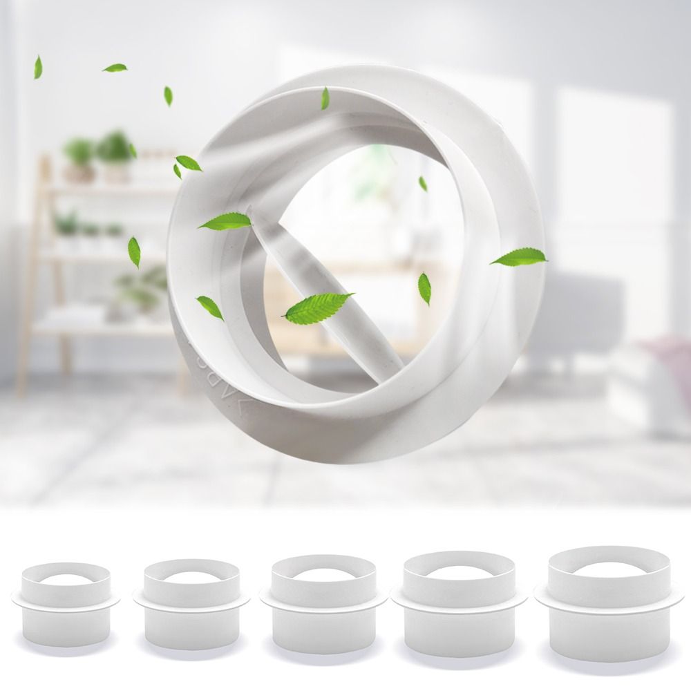 Commercial Kitchen Ventilation - Round Pipe Check Valve Plastic 80/100/110/150/200mm