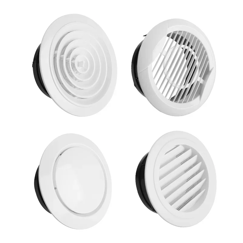 Commercial Kitchen Ventilation - Adjustable Air Ventilation Cover Round Ducting