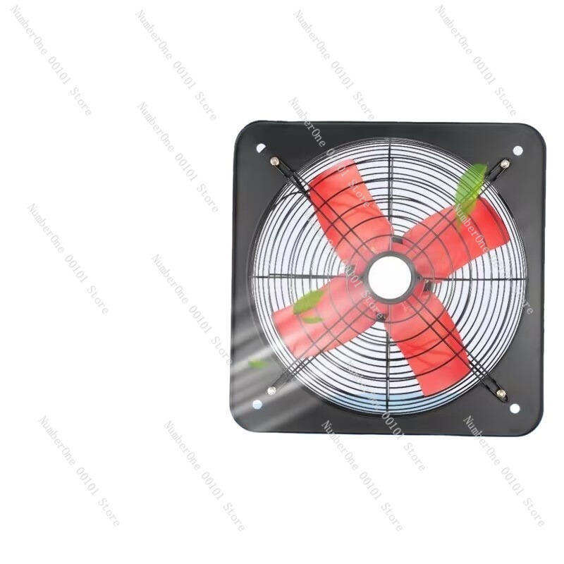 Commercial Kitchen Ventilation - Industrial Wall-Mounted Exhaust Fan,16-24 Inch,220V/380V Powerful