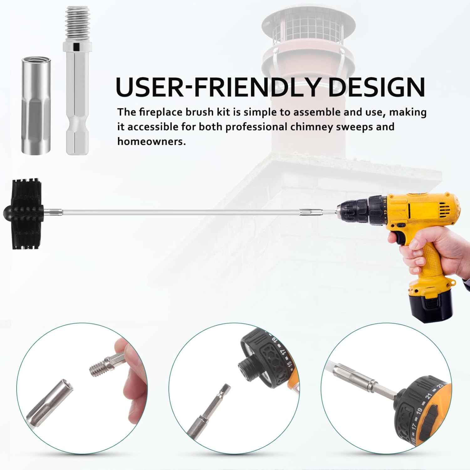 Flexible Chimney Brush Kit wit - Commercial Kitchen Ventilation review and price
