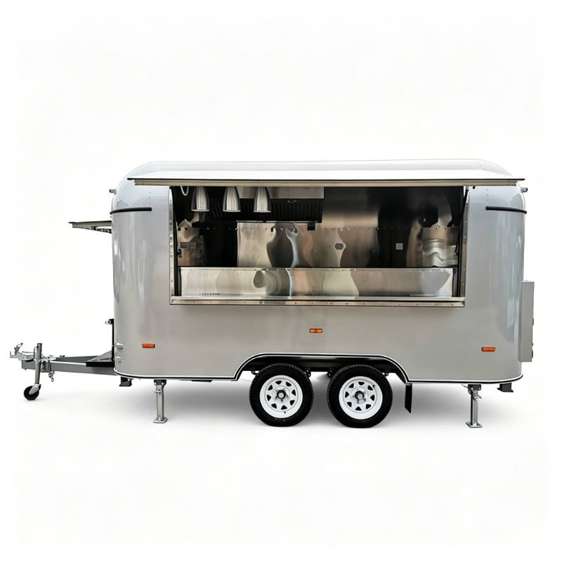 Stainless Steel Food Trailer M - Commercial Kitchen Layout Design review and price