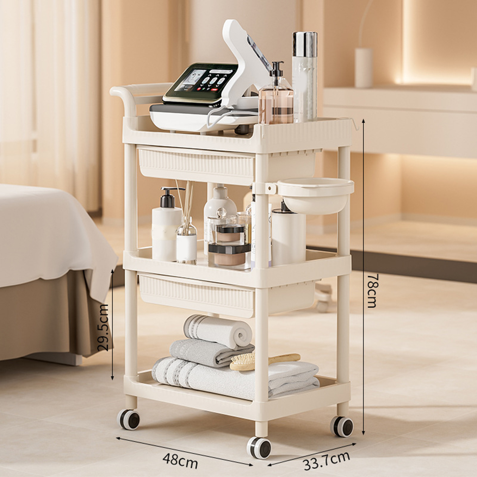 3 Tier Trolley Beauty Salon Sp - Commercial Kitchen Management review and price