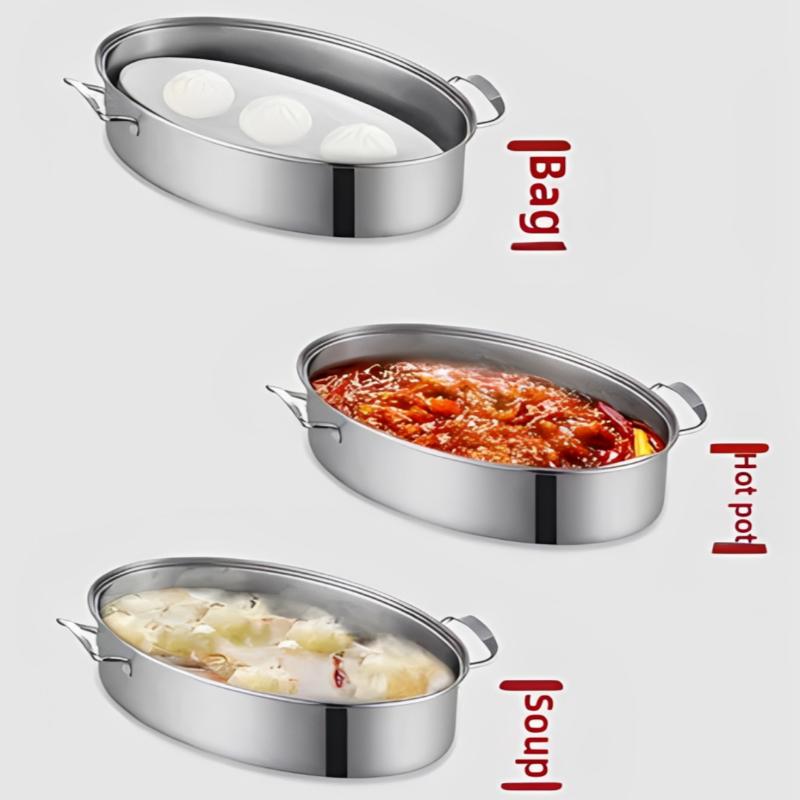 New Oval Shape 410 Stainless S - Commercial Kitchen Induction review and price