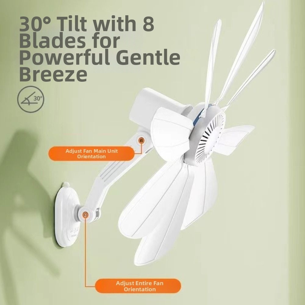 8 Fan Leaves Wall Mount Fan Qu - Commercial Kitchen Ventilation review and price