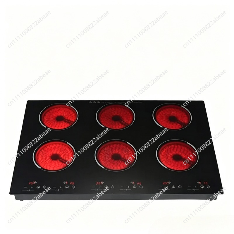 Commercial Six-head Induction  - Commercial Kitchen Induction review and price