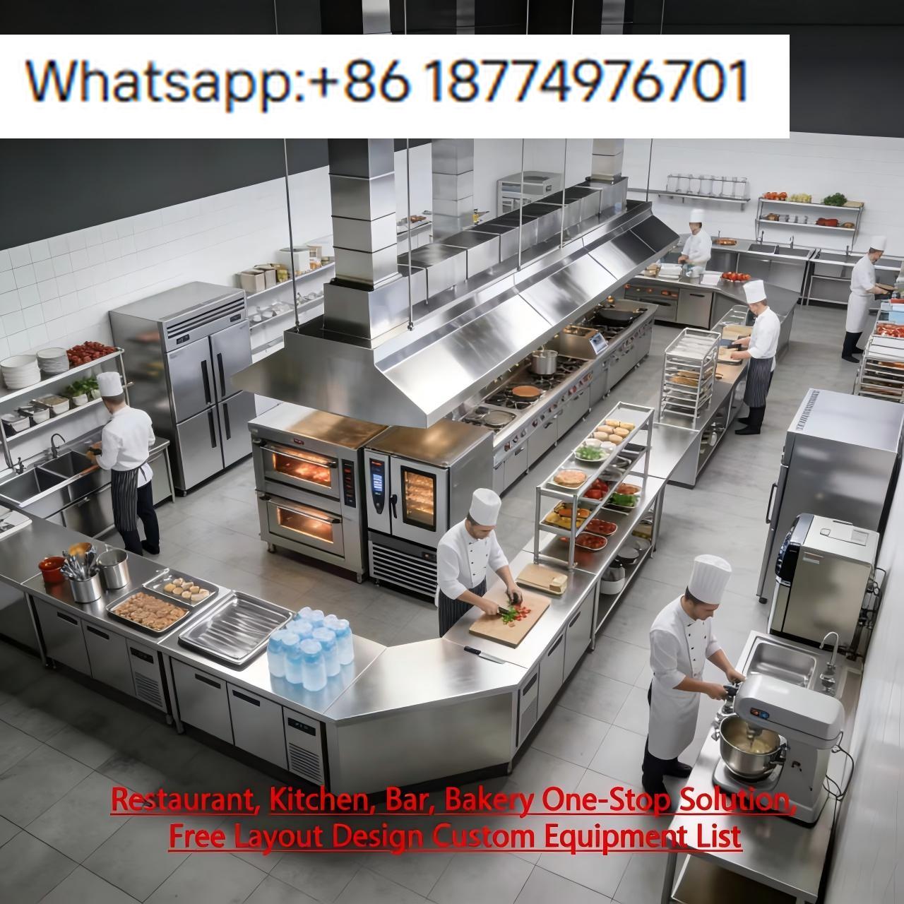 KFC Commercial Fast Food Equip - Commercial Kitchen Layout Design review and price