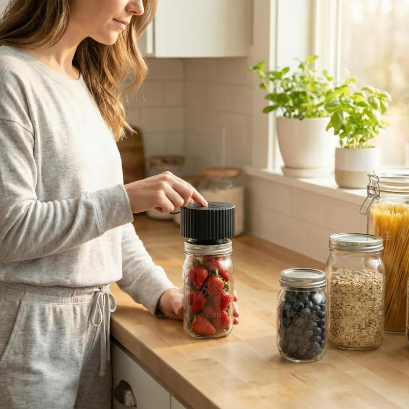 Electric Mason Jar Vacuum Seal - Vacuum Sealer review and price